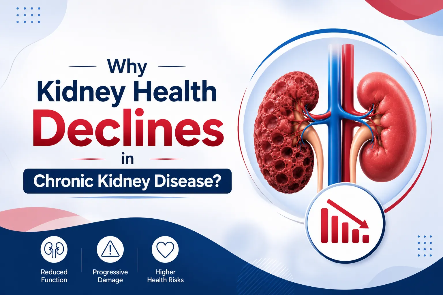 Why Kidney Health Declines in Chronic Kidney Disease?